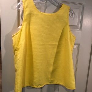 J. Crew Yellow Top